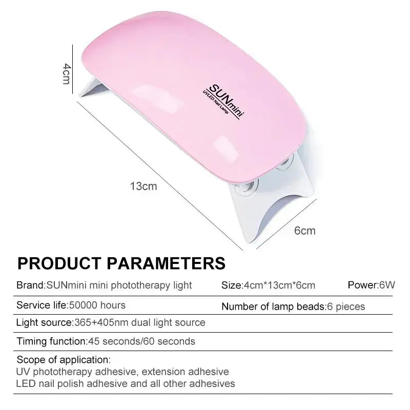 Portable Mini UV Nail Dryer