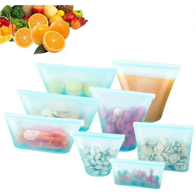 Silicone Reusable Food Storage Bags