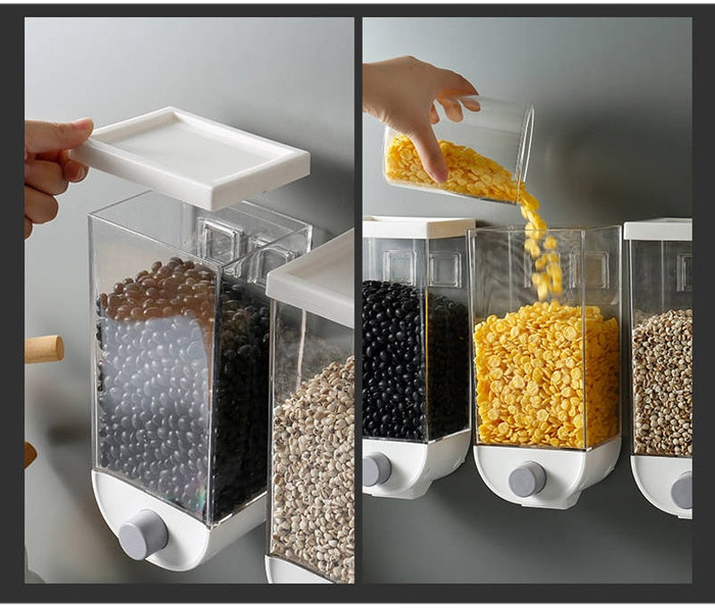 Wall-Mounted Kitchen Multi-Grain Sealed Tanks